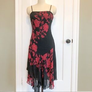 Eva Blue Petite Dress